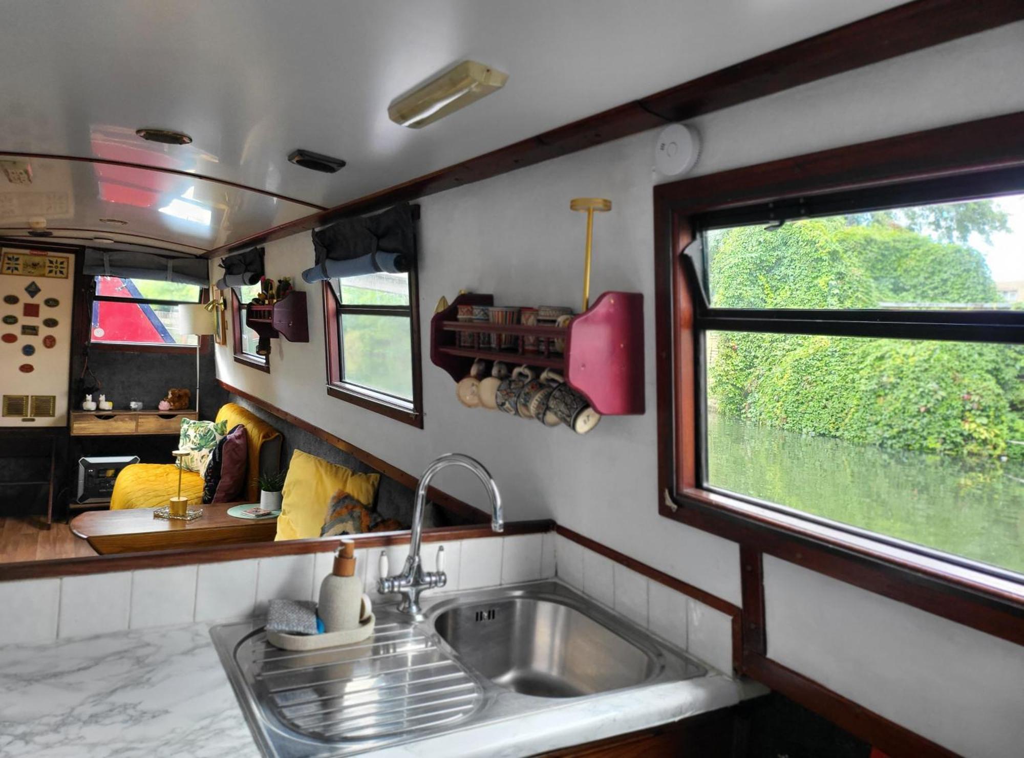 Bateau-hôtel Comfy Canal In Little Venice For Family & Friends Londres